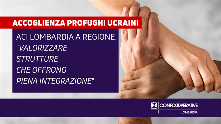 Accoglienza profughi ucraini, ACI Lombardia a Regione: “Valorizzare strutture che offrono piena integrazione”