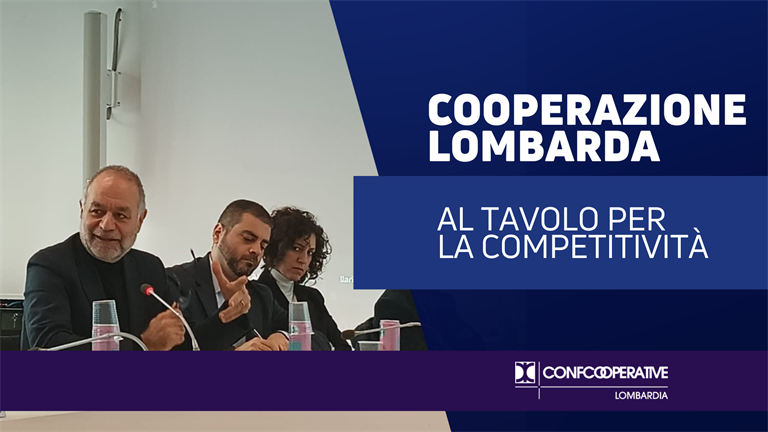 Cooperazione lombarda al Tavolo per la...