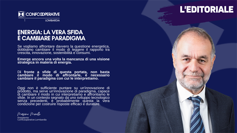 Energia: la vera sfida è cambiare paradigma