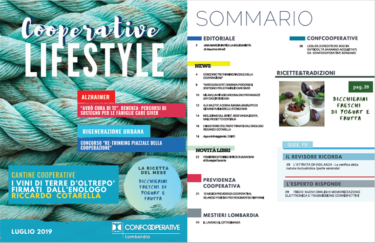 Cooperative Lifestyle luglio